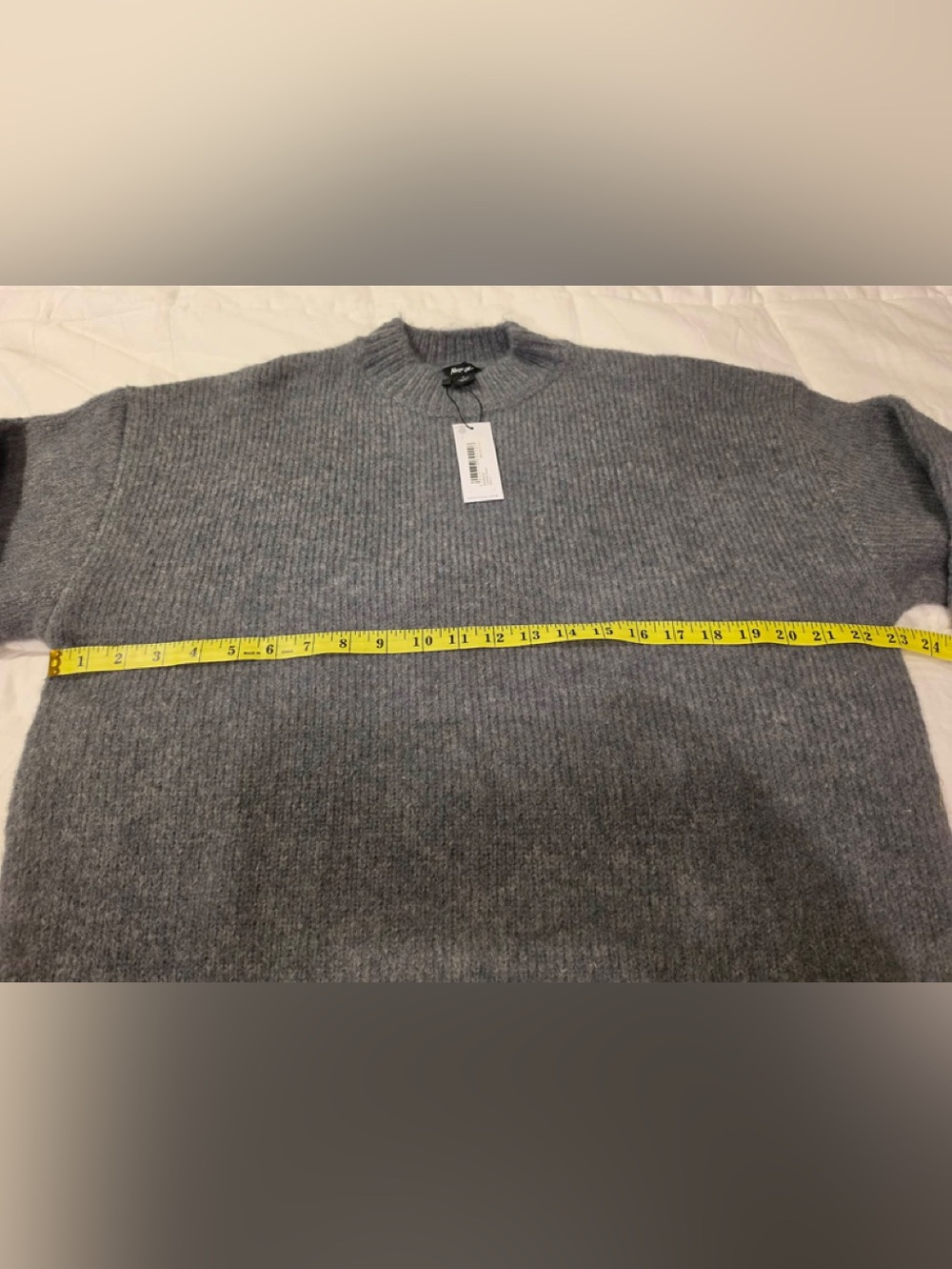 Nasty Gal Women's Heather Gray Turtleneck Sweater - Picture 8 of 10